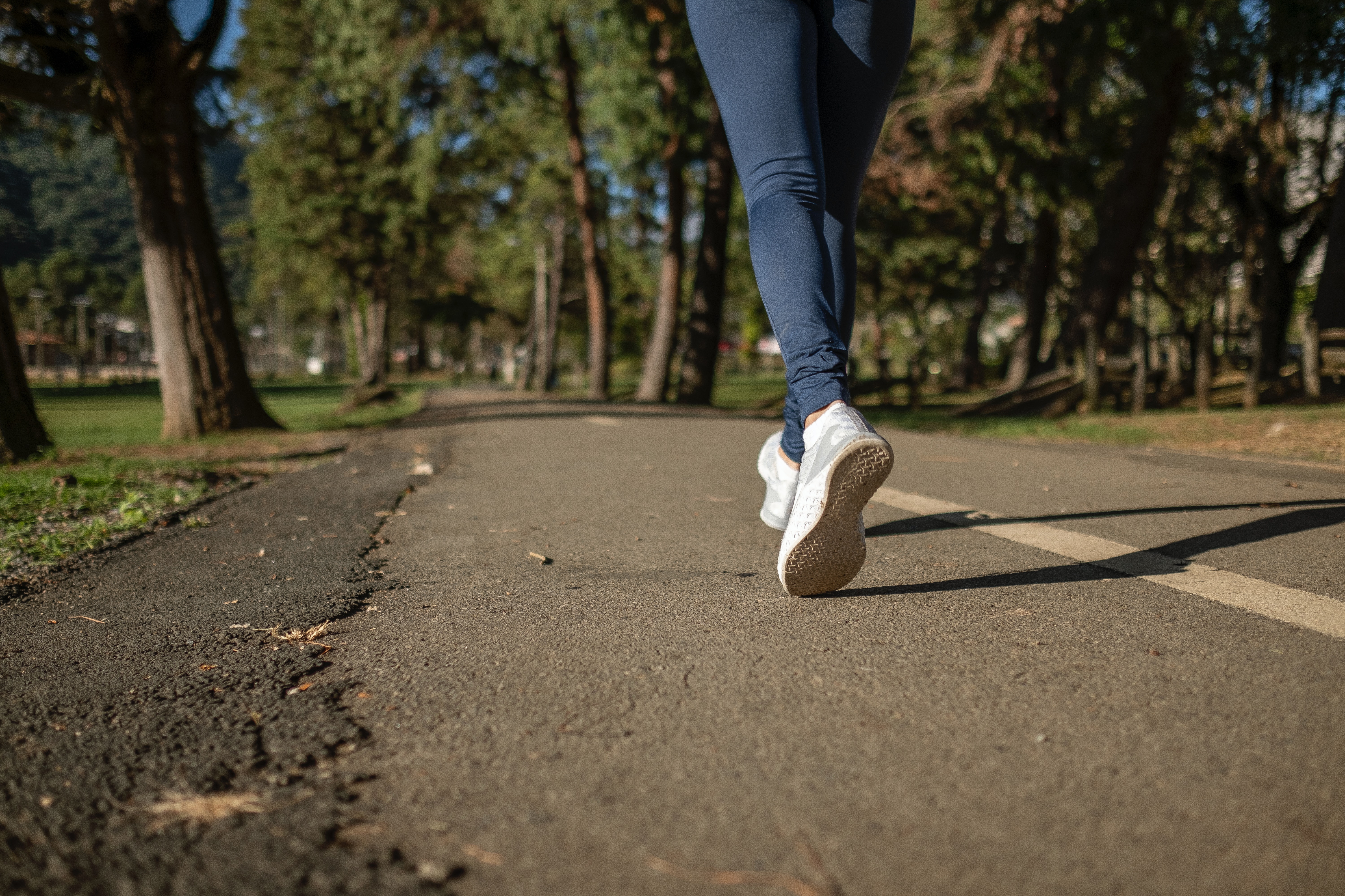 Legs walking